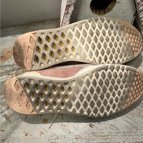 Cole Haan Womens 8 B Casual Sneakers - Pink, Beige, and White - Picture 7 of 10